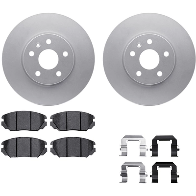 DYNAMIC FRICTION COMPANY - 4512-45053 - Front Disc Brake Kit pa1