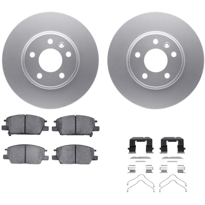 DYNAMIC FRICTION COMPANY - 4512-45073 - Front Disc Brake Kit pa1