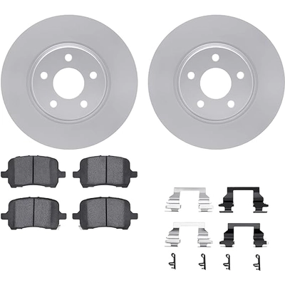 DYNAMIC FRICTION COMPANY - 4512- - Front Disc Brake Kit pa1