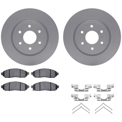 DYNAMIC FRICTION COMPANY - 4512-67134 - Front Disc Brake Kit pa1