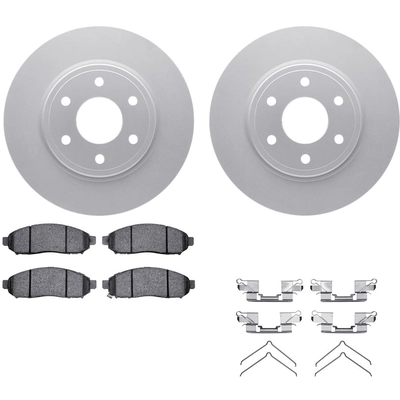 DYNAMIC FRICTION COMPANY - 4512-67137 - Front Disc Brake Kit pa1