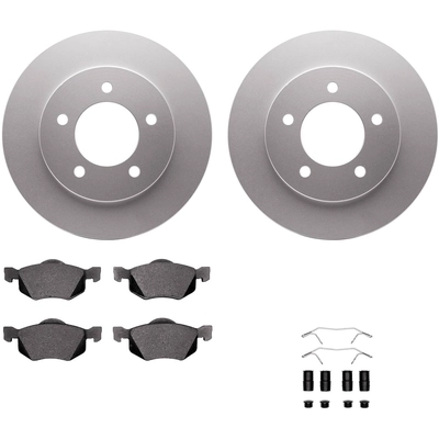 DYNAMIC FRICTION COMPANY - 4512-99156 - Front Disc Brake Kit pa2