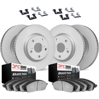 DYNAMIC FRICTION COMPANY - 4514-54130 - Front Disc Brake Kit pa1