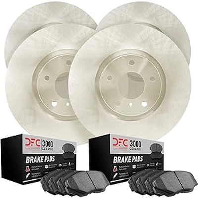 DYNAMIC FRICTION COMPANY - 6304-48031 - Front and Rear Disc Brake Kit pa1