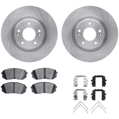 DYNAMIC FRICTION COMPANY - 6312-03091 - Front Disc Brake Kit pa1