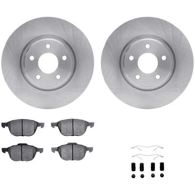 DYNAMIC FRICTION COMPANY - 6312-54168 - Front Disc Brake Kit pa1