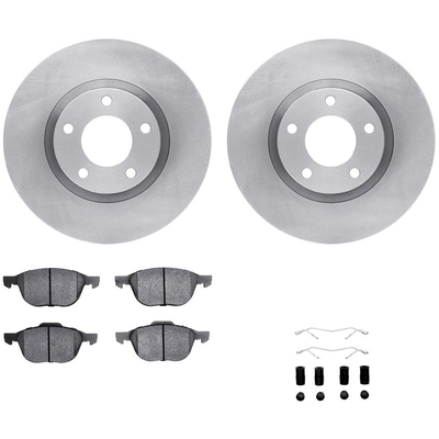 DYNAMIC FRICTION COMPANY - 6312-80057 - Front Disc Brake Kit pa1