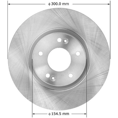 BENDIX GLOBAL - PRT6036 - Disc Brake Rotor pa2