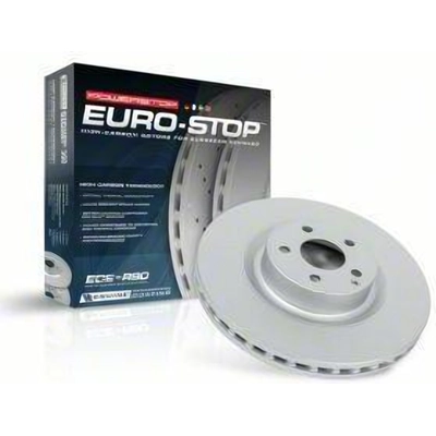 Front Disc Brake Rotor by POWER STOP - EBR1438EVC pa2