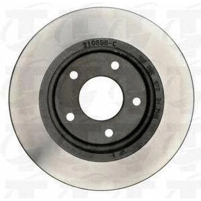 Front Disc Brake Rotor by TOP QUALITY - 8-56549 pa5