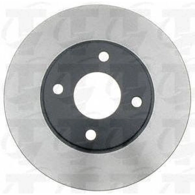 Front Disc Brake Rotor by TOP QUALITY - 8-66489 pa8