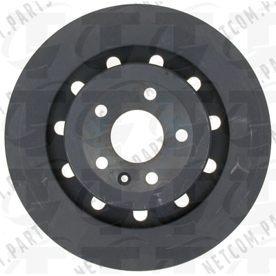 Front Disc Brake Rotor by TOP QUALITY - 8-680982 pa3