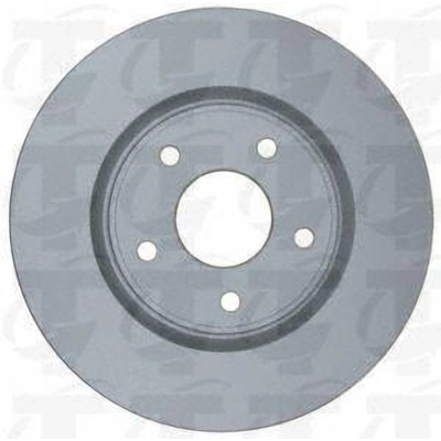 Front Disc Brake Rotor by TOP QUALITY - 8-780964 pa5