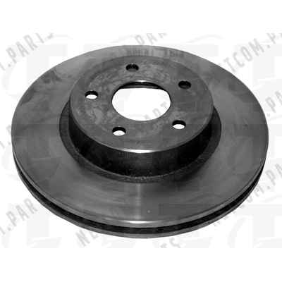 Front Disc Brake Rotor by TOP QUALITY - 8-96061 pa2