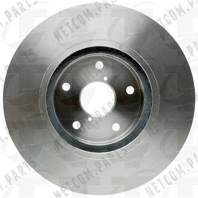 Front Disc Brake Rotor by TOP QUALITY - 8-980377 pa10