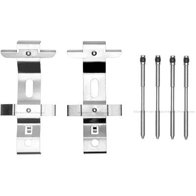 Front Disc Hardware Kit by DYNAMIC FRICTION COMPANY - 340-58007 pa1