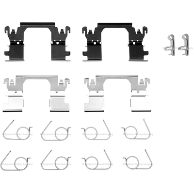 Front Disc Hardware Kit by DYNAMIC FRICTION COMPANY - 340-67047 pa1