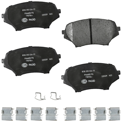 HELLA PAGID - 355034771 - Disc Brake Pad Set pa2