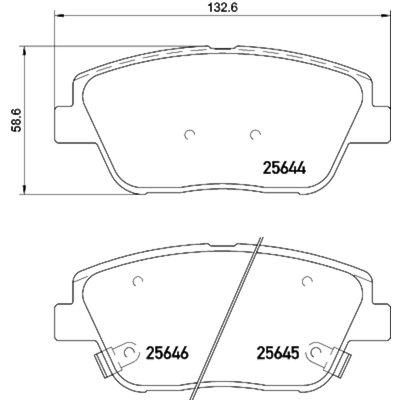 HELLA PAGID - 355036221 - Disc Brake Pad Set pa2