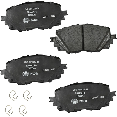 HELLA PAGID - 355036361 - Disc Brake Pad Set pa1