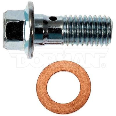 Front Hose To Caliper Bolt by DORMAN/AUTOGRADE - 484-201.1 pa5