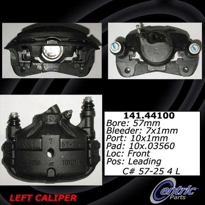 Front Left Rebuilt Caliper With Hardware by CENTRIC PARTS - 141.44100 pa2