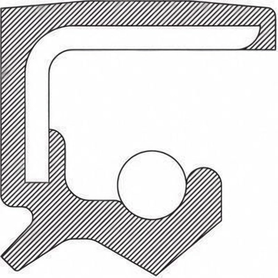 Front Output Shaft Seal by NATIONAL OIL SEALS - 710647 pa2