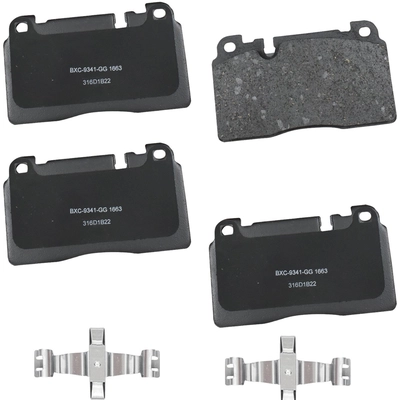 BENDIX - SBC1663 - Ceramic Front Disc Brake Pads pa1