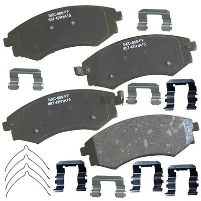 BENDIX - SBC887 - Front Disc Brake Pads pa1