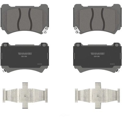 WAGNER - OEX1396 - Disc Brake Pads pa1