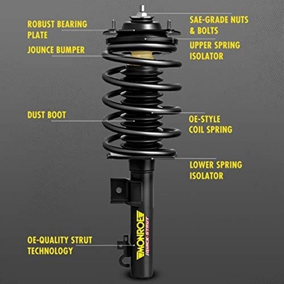 Front Quick Strut Assembly by MONROE - 171685 pa8