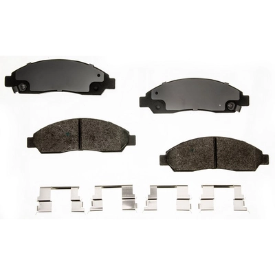 AGNA BRAKES - ALD1039M - Front Semi Metallic Pads pa2