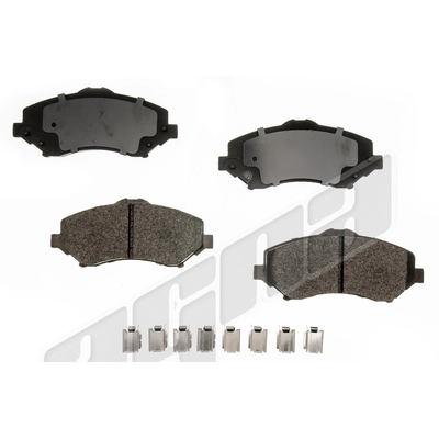 AGNA BRAKES - ALD1327M - Front Semi Metallic Pads pa1