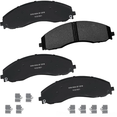 BENDIX - SBM2018 - Front Disc Brake Pad Set pa1