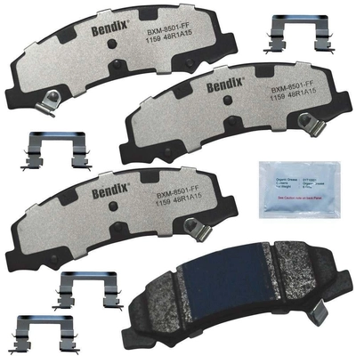 Front Semi Metallic Pads by BENDIX - PBD1159 pa5