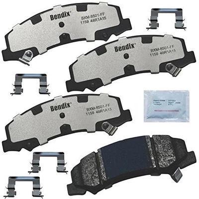 Front Semi Metallic Pads by BENDIX - PBD1159 pa6