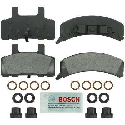 Front Semi Metallic Pads by BOSCH - BE369H pa1