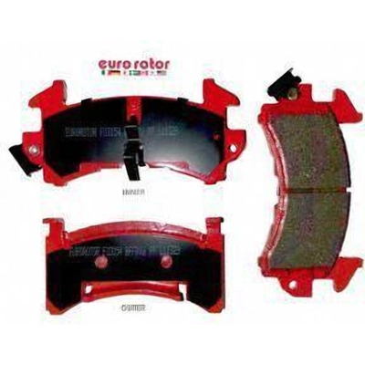 EUROROTOR - F1D154H - Front Semi Metallic Pads pa1