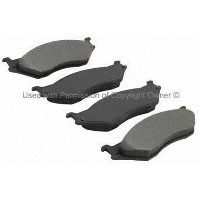 Front Semi Metallic Pads by QUALITY-BUILT - 1000-0777M pa1