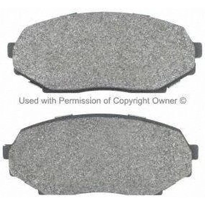 Front Semi Metallic Pads by QUALITY-BUILT - 1001-0525M pa3