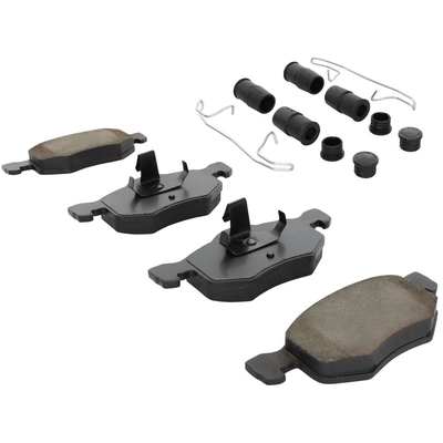 QUALITY-BUILT - 1001-0843M - Front Disc Brake Pad Set pa1