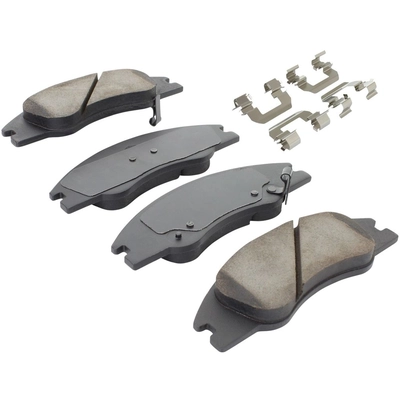 QUALITY-BUILT - 1001-1074M - Front Disc Brake Pad Set pa2