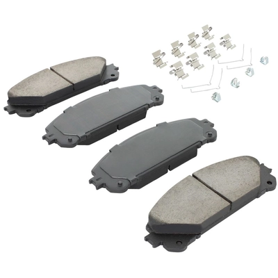 QUALITY-BUILT - 1001-1324M - Premium Semi-Metallic Brake Pad Set pa1