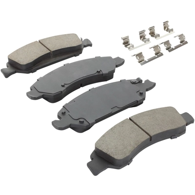 QUALITY-BUILT - 1001-1363M - Front Disc Brake Pad Set pa3