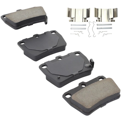 QUALITY-BUILT - 1001-1381M - Front Disc Brake Pad Set pa1