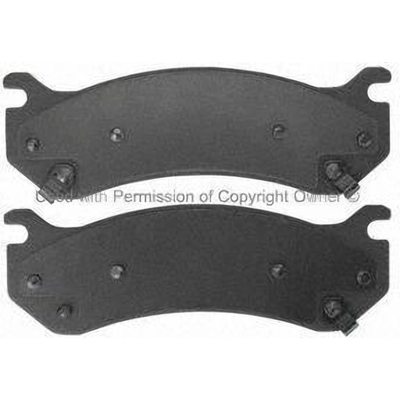 Front Semi Metallic Pads by QUALITY-BUILT - 1002-0785M pa7