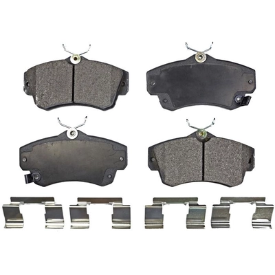 Front Semi Metallic Pads by TRANSIT WAREHOUSE - PPF-D841 pa2