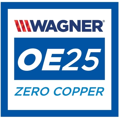 Front Semi Metallic Pads by WAGNER - ZX642 pa31