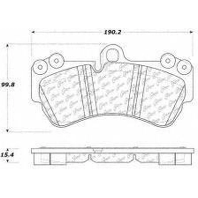 Front Severe Duty Semi Metallic Premium Pad by CENTRIC PARTS - 106.10070 pa3