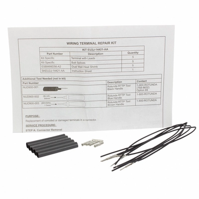 Fuel Pump Connector by MOTORCRAFT - WT1011 pa3